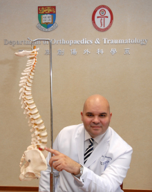Dr Dino Samartzis, Assistant Professor of the Department of Orthopaedics and Traumatology, Li Ka Shing Faculty of Medicine, HKU points out that, “This study provides a new window in understanding the source of back pain and being able to ‘image pain’.  This does not only assist in the more refined diagnosis of patients with LBP, but can usher in the design of ‘tailor-made’ treatments for specific patients who have such spine findings one day.”